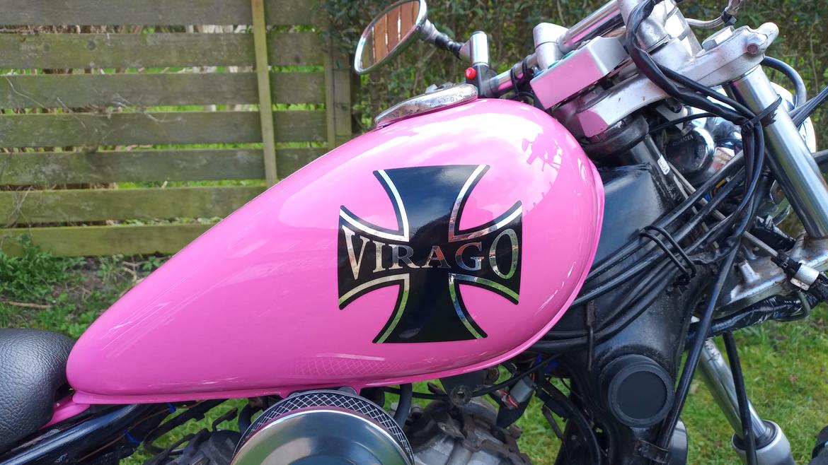 Yamaha xv250 Virago (Pinkie) Custom Build By A.H.N Racing billede 9