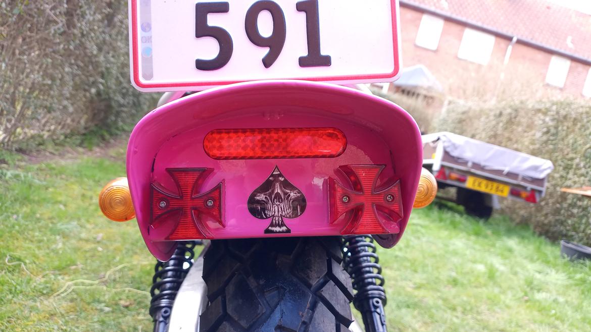 Yamaha xv250 (Pinkie) Build By Nemesis's Custom Garage billede 11