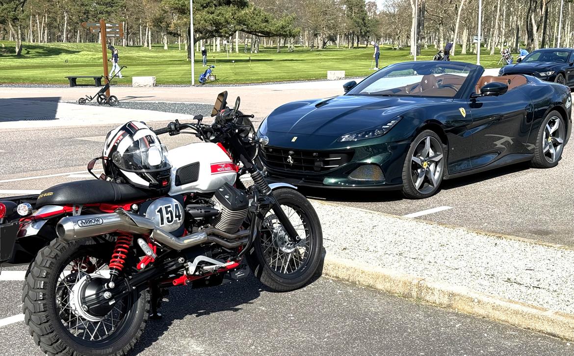 Moto Guzzi V7 II Stornello - Til frokost på den lokale golfklub. 2024 billede 49