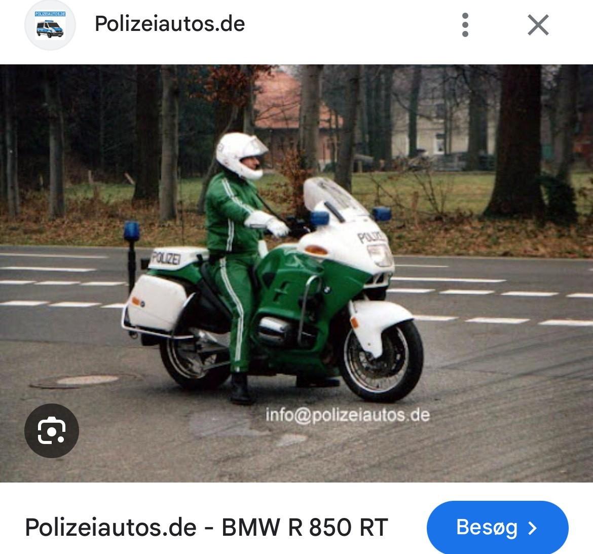 BMW R850RT "Imitatio Polizei" - Der ligger ikke mange billeder af dem derude. billede 16