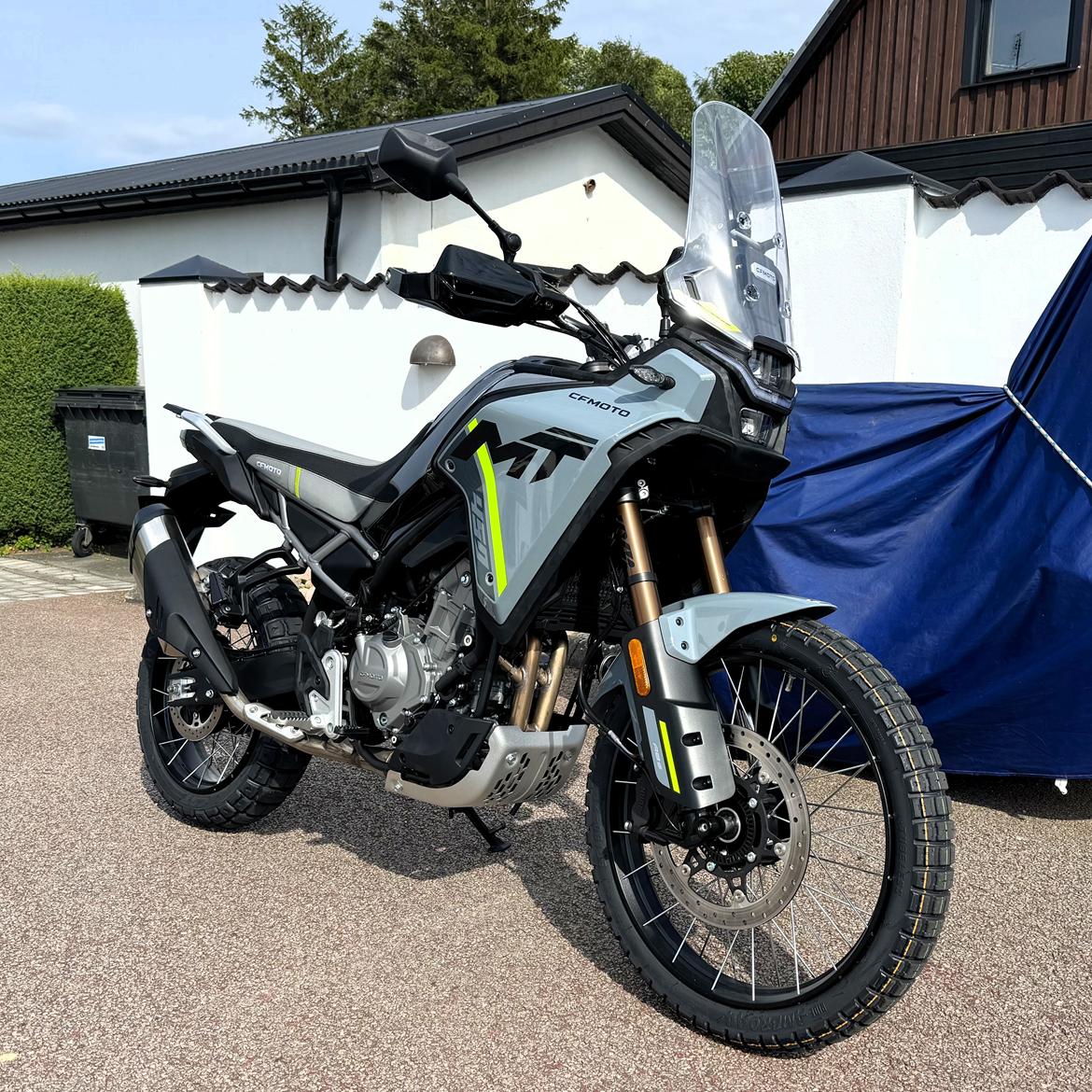 CF Moto 450MT -    Netop kommet hjem. Første billede. billede 4