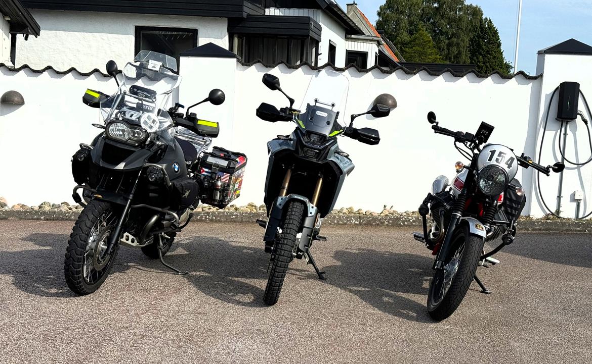 CF Moto 450MT - . . . . . . . . . . . . .   Min nuværende garage. BMW R1200 GSA, CFMOTO 450MT og Moto Guzzi V7 Stornelllo. billede 20