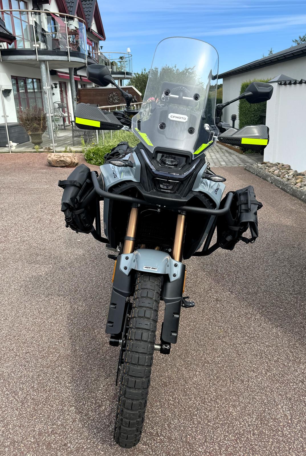 CF Moto 450MT -  . . . . . . . . . . . . . . Nu mangler jeg bare min høje forskærm. billede 32