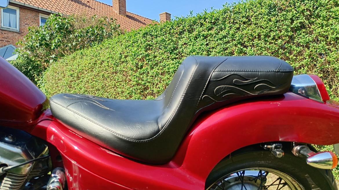 Honda vt600 Shadow Build By Nemesis's Custom Garage - Stage 1 et lækkert Mustang sæde billede 36