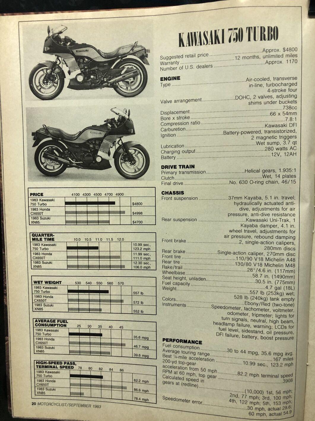 Kawasaki zx750e  billede 10