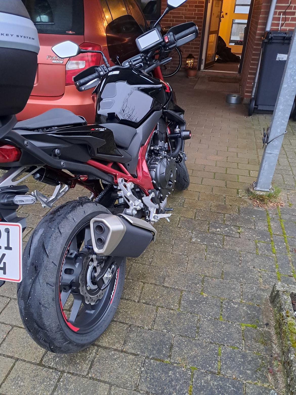 Honda CB750 Hornet - givi bagage sæt billede 5