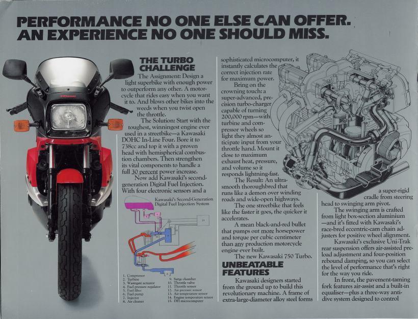 Kawasaki zx750e  billede 23