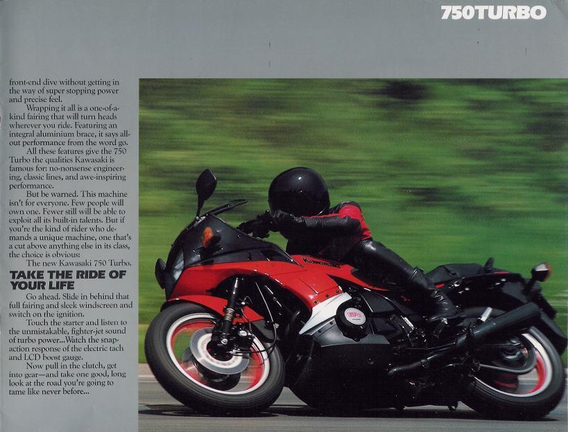 Kawasaki zx750e  billede 20