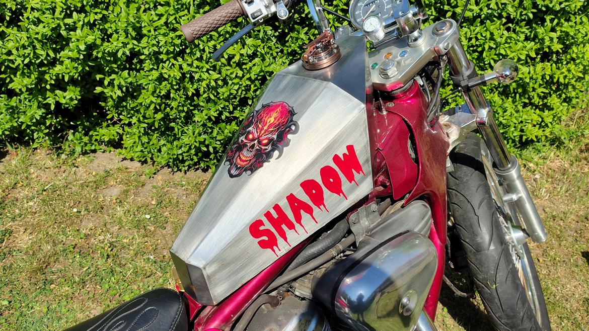 Honda vt600 Shadow Build By Nemesis's Custom Garage billede 11