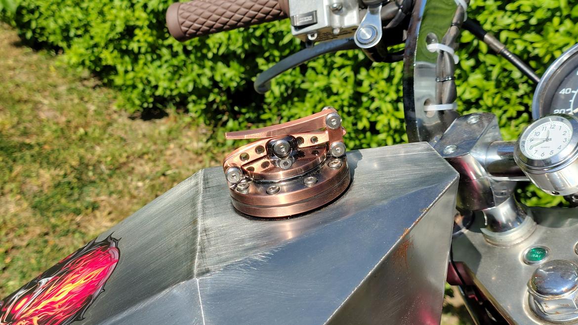 Honda vt600 Shadow Build By Nemesis's Custom Garage billede 13