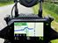 CF Moto 450MT -  . . . . . . . . . . . . . . . . . . . . . . . . . . . . .   MotoPlay. T-boxen med Wifi giver mulighed for at sende Google Maps navigation til skærmen.