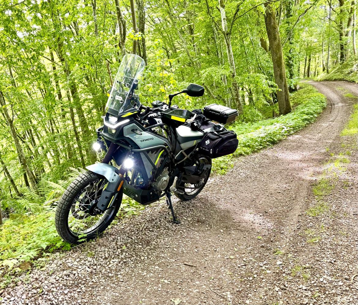 CF Moto 450MT - . . . . . . . . . . . . . . . . 2025. På den svenske TET. billede 43