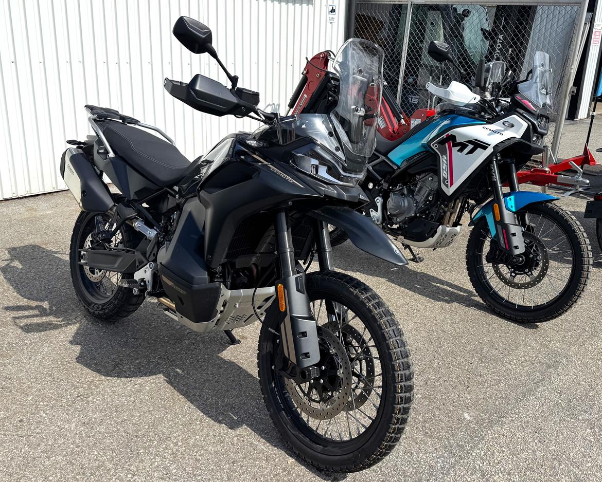 CF Moto 450MT - . . . . . . . . . . . . . . . .     Testkørsel af CFMOTO 800MT-X. Kraftfuld og sporty, men ikke lige mig. billede 44