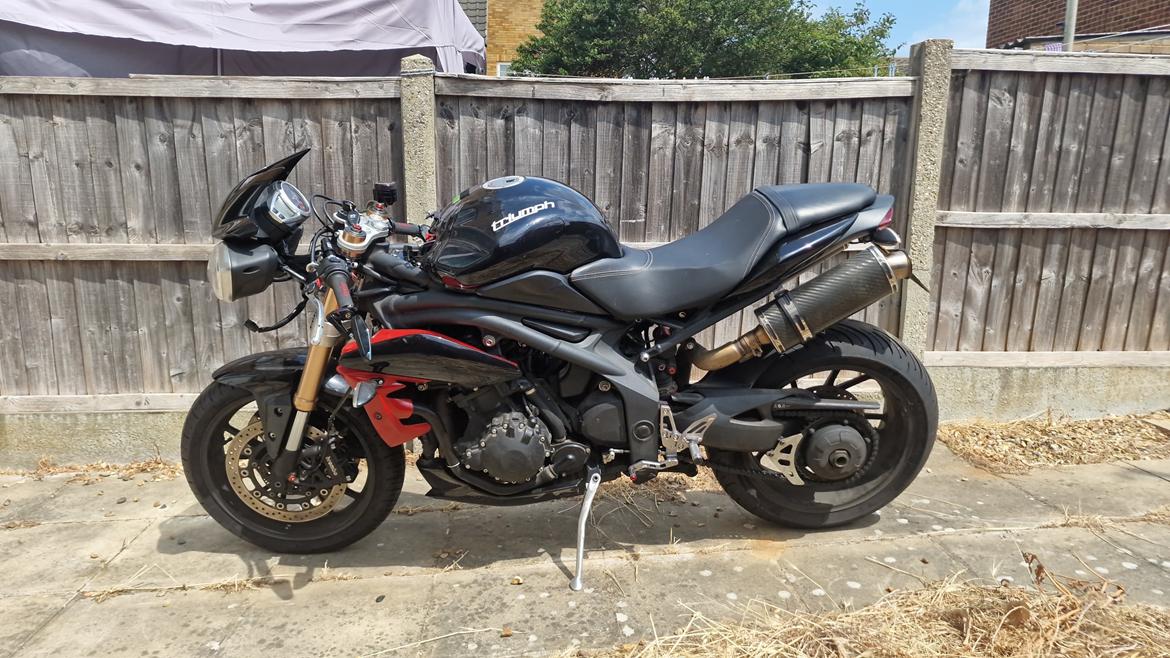 Triumph Speed Triple aka Space Monkey billede 23