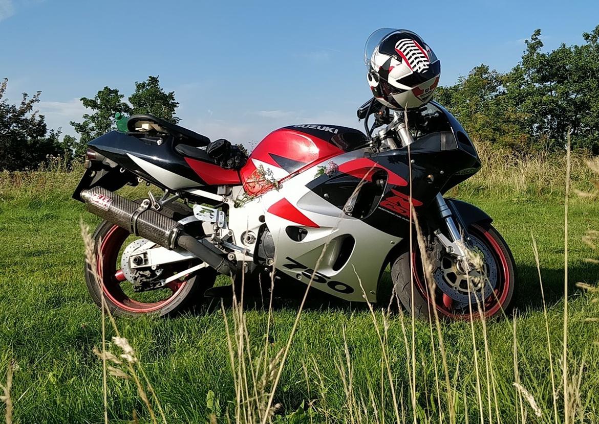 Suzuki GSX-R 750 (Solgt) - August 2019, ligner en dejlig tur ud i den danske natur, dvs. 2 år inden jeg solgte den. billede 1