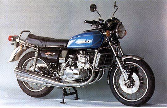 Suzuki GT750B billede 8
