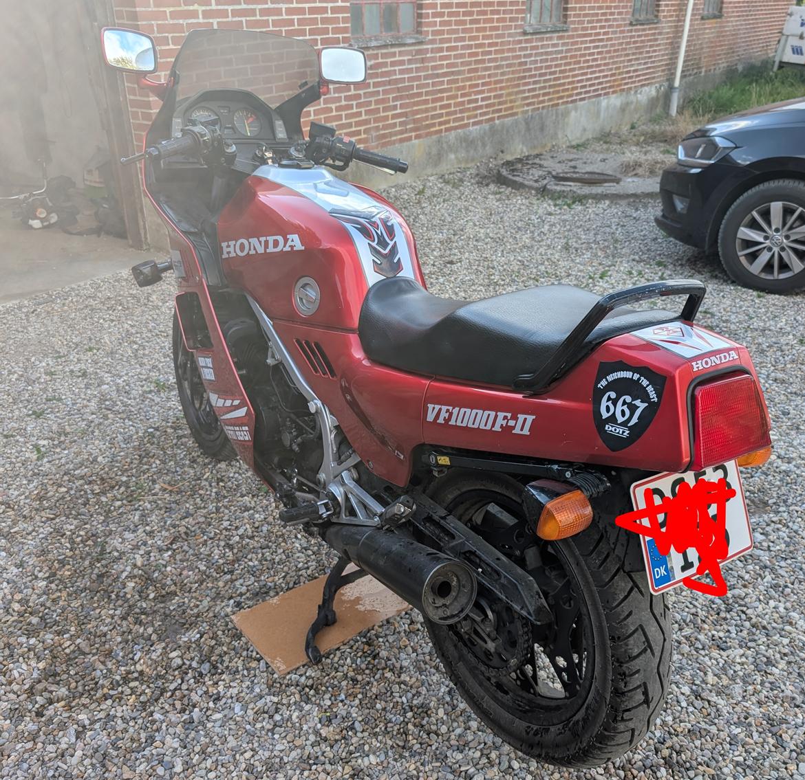 Honda VF1000f2 billede 1