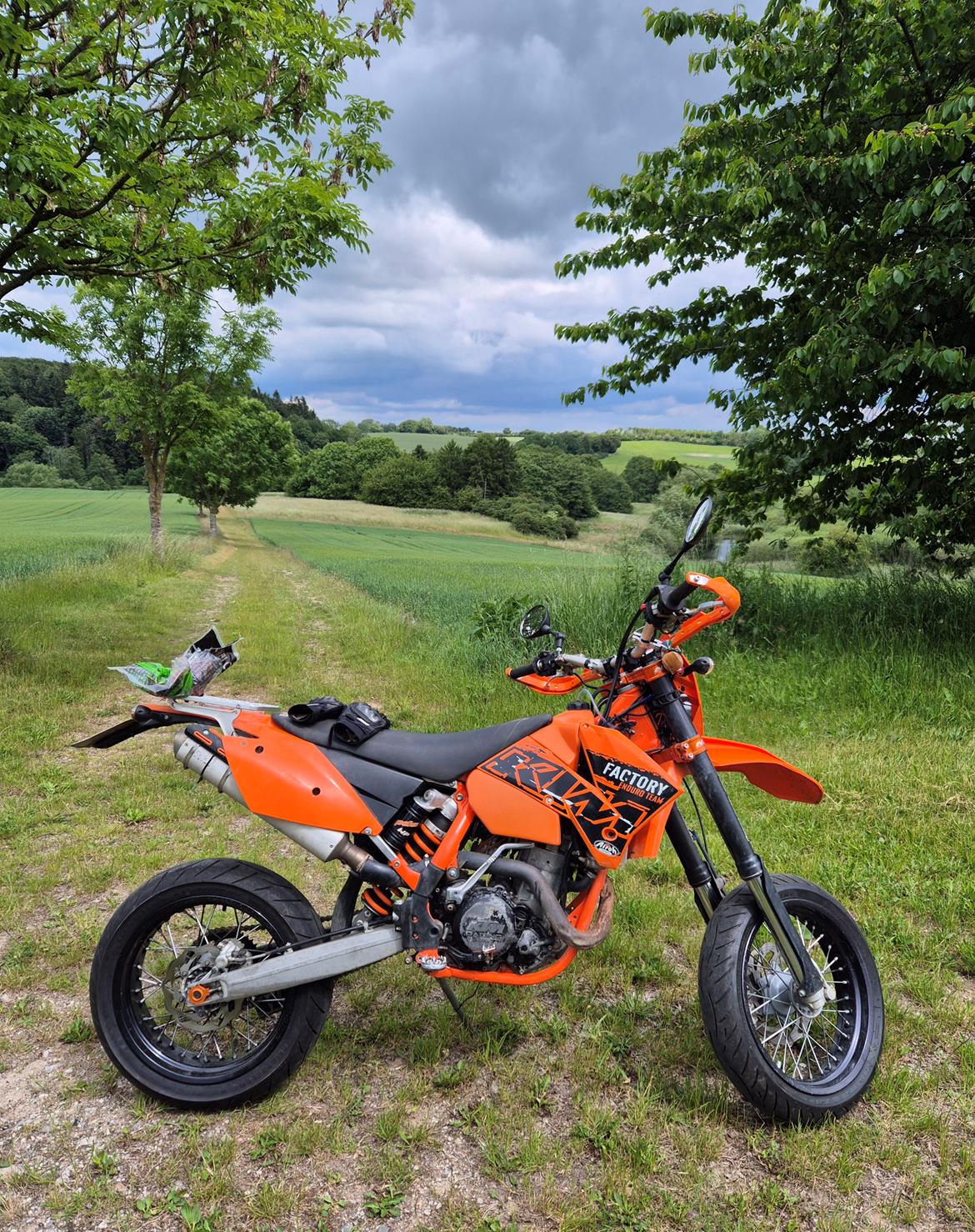 KTM 525 EXC - Juni 2026: Har fået lavet den om til motard nu! :-) billede 38