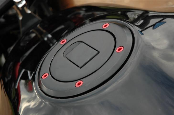 Kawasaki Z750 RR - Røde skruer... De er desværre ved at falme lidt i farven. billede 8