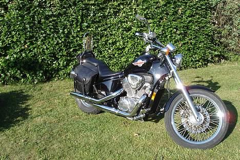 Honda VT 600 Shadow  - Min Shadow på græs billede 1