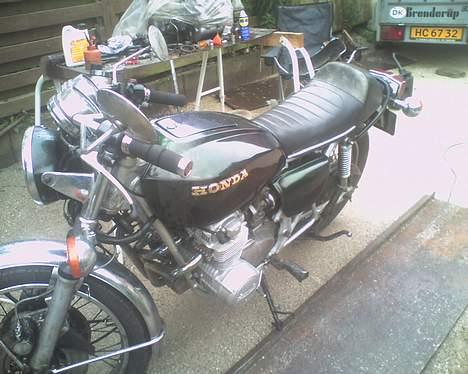 Honda CB 500 K3 Four - SURT AT LAKKEN IKKE VAR BENZINFAST billede 14