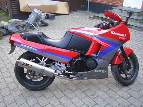 Kawasaki GPX 600R (SOLGT) - nyvasket billede 7
