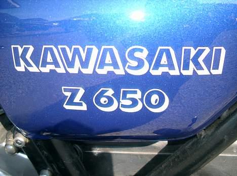 Kawasaki Z650 b billede 5