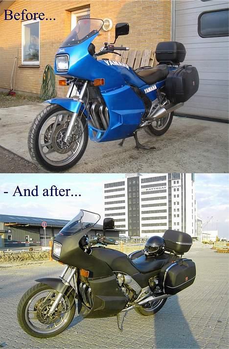 Yamaha XJ 900 F Type58L - Blå.... Og så sort... billede 19