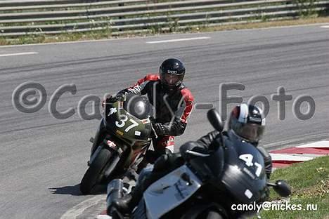 Honda CBR 600 F3 (bane) *SOLGT* - På Sturup Raceway - kunne ikke helt følge sådan en ThunderAce på langsiderne, men det gik bedre svingene billede 16