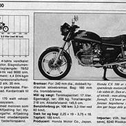 Honda CX 500 std. Solgt!!