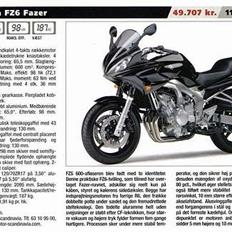 Yamaha FZ6-S Fazer (SOLGT)