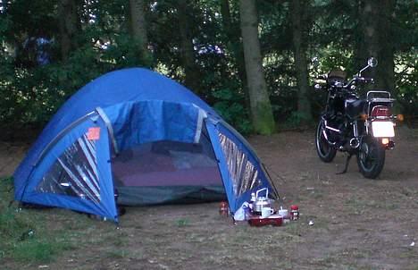 Honda cx500 - Orla på camping-tur billede 8