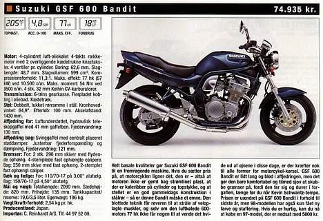 Suzuki Bandit 600  billede 12