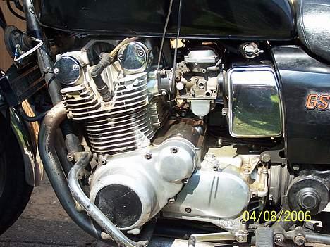Suzuki GS 850 - her er ca. 90 kg motor billede 5
