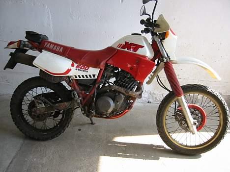 Yamaha XT 600 - .. " Før " billede 12