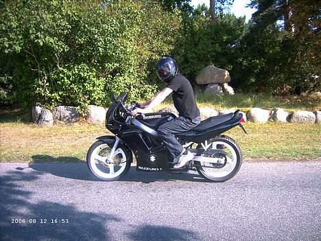 Suzuki Gs 500 E ( Solgt ) - Den sidste tur, inde den blev solgt. det var aligevel ikk helt sjov at slippe den billede 9