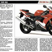 Yamaha R6 - Rossi **TIL SALG**