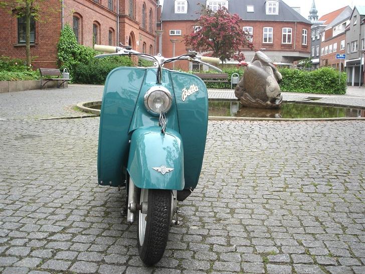 Zündapp Bella Motorroller *Solgt* - Flot gammel scooter med typisk 50´er design. billede 3