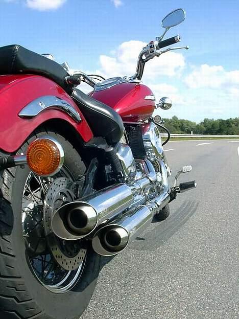 Yamaha dragstar - Vance & Hines potter. Lyder som harley (blot ikke i tomgang) billede 3