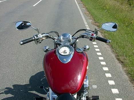 Yamaha dragstar - førerens udsyn billede 5