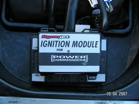 Kawasaki zx-6r 636 *Solgt* - Ignition Modul monteret ovenpå Powercommanderen billede 5