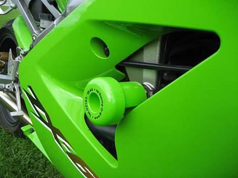 Kawasaki ZX6R "636" (til salg) - Grønne Kawasaki styrtpads billede 14