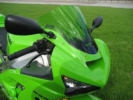 Kawasaki ZX6R "636" (til salg) - Grønt bobble kåbeglas billede 19