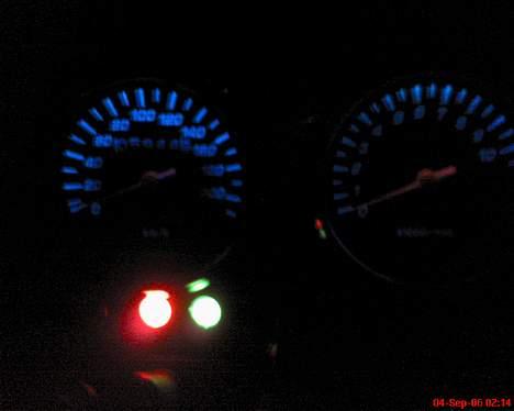 Suzuki GS500F - ikke så god kval, men man kan se lyset billede 4