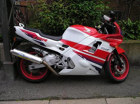 Honda CBR 600 - F2 - Lige da jeg havde fået "cyklen" billede 12