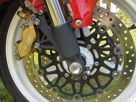 Honda cbr 929 rr fireblade - 330 mm skiver. billede 7