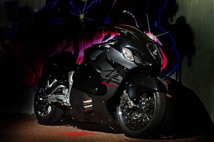 Suzuki Gsxr 1300 Hayabusa Turbo - Undertail med diode blink, brems, lys billede 4