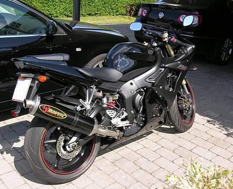 Yamaha YZF-R6 - Første dag efter den blev hentet hos forhandleren, august 2006 billede 3