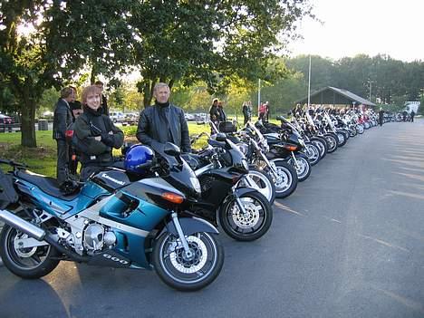Kawasaki zzr 600 - Far og datter samt resten af tirsdagsholdet.. billede 20