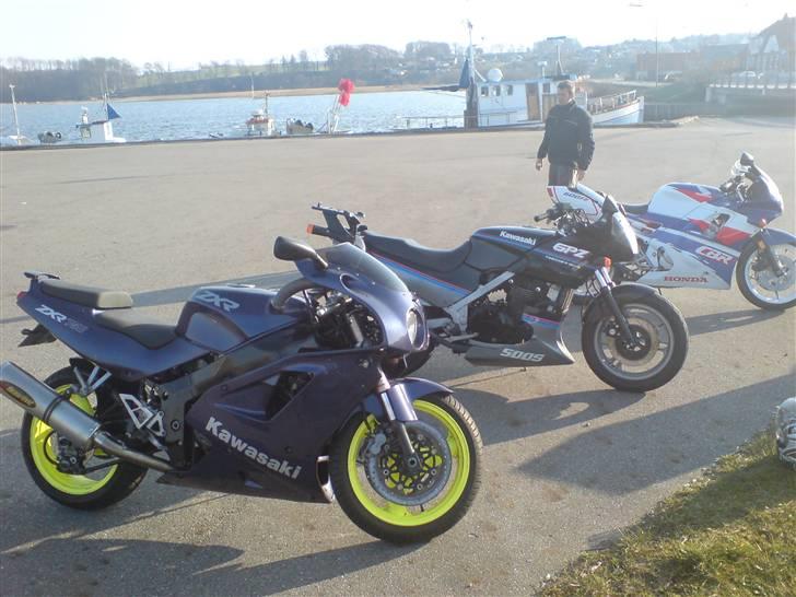 Kawasaki ZXR 750 (solgt) - Tur ved hjels havn billede 7